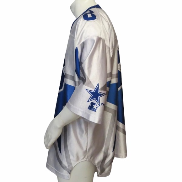 Sold!!!!Vg Dallas Cowboys Jersey Starter Classic Team Collection Troy Aikman #8 - Picture 3 of 8